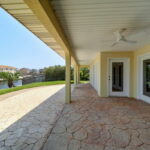 Covered patio