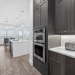 SECOND FLOOR - Kitchen with coffee bar, built-in oven and microwave. Room for several cooks.