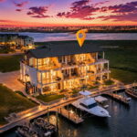Aerial Views - Sunset views of this beautiful complex and Lake Padre!
