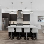 SECOND FLOOR - High-end Kitchen. With doorway to the laundry.