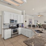 Spacious kitchen for several cooks!