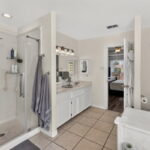 Primary bath area.....