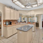 Kitchen Island & plenty of cabinetry.