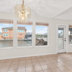 Dining area looking out to the water.......