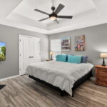 1st floor guest or primary suite.
