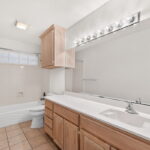 Hall bath....