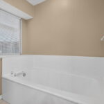 LARGE soaking tub...