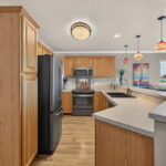 Step-saver kitchen....