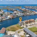 Aerial views......main water channel out to the Intracoastal Waterway